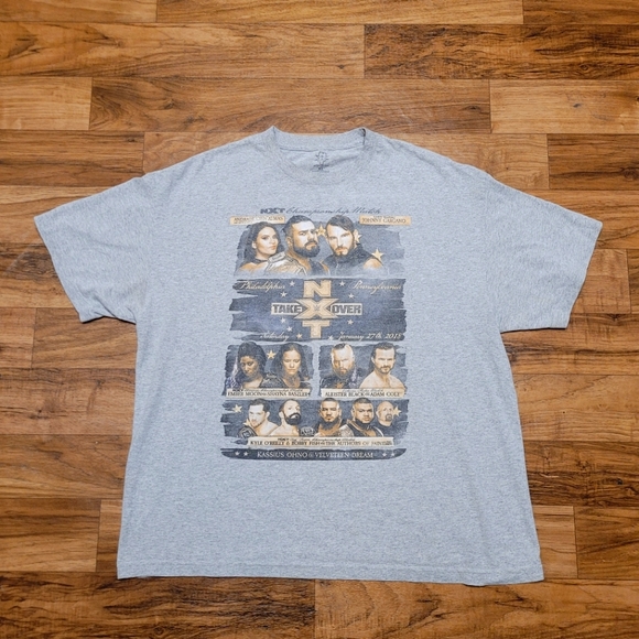 Vintage NXT WWE T-shirt Sz xl - Picture 1 of 4